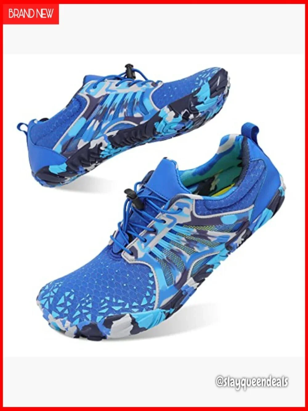 Unisex Quick-Dry Water Shoes, Non-Slip Hiking Aqua Shoes, Athletic Swim Shoes